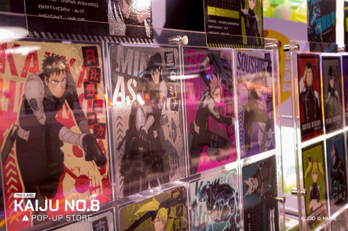 KAIJU NO.8角色卡展示牆